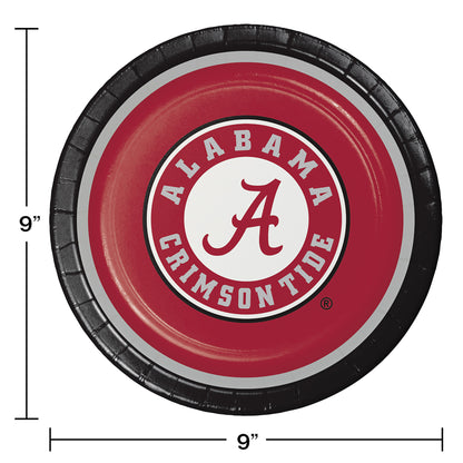 University of Alabama Dinner Plates 96 ct
