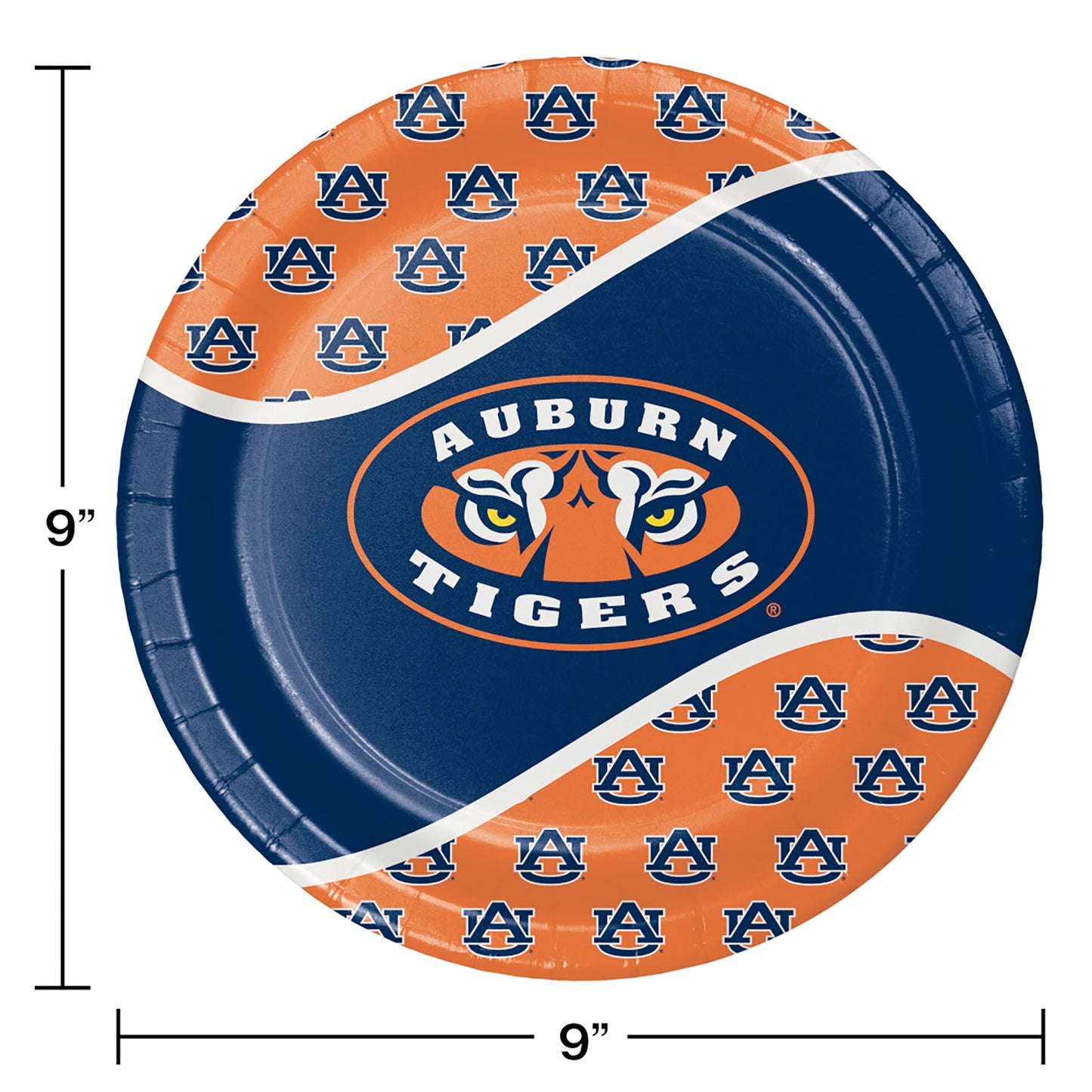 Auburn Dinner Plate 96 ct
