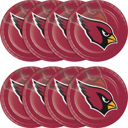 Arizona Cardinals Dinner Plates 96 ct