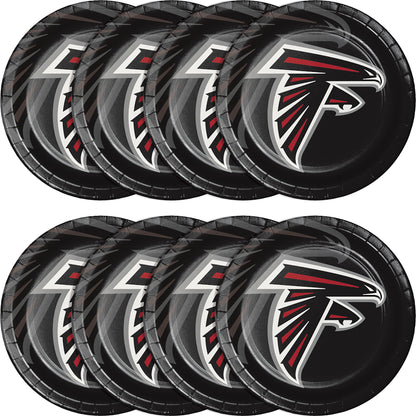 Atlanta Falcons Dinner Plates 96 ct
