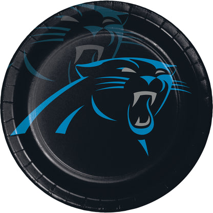 Carolina Panthers Dinner Plates 96 ct