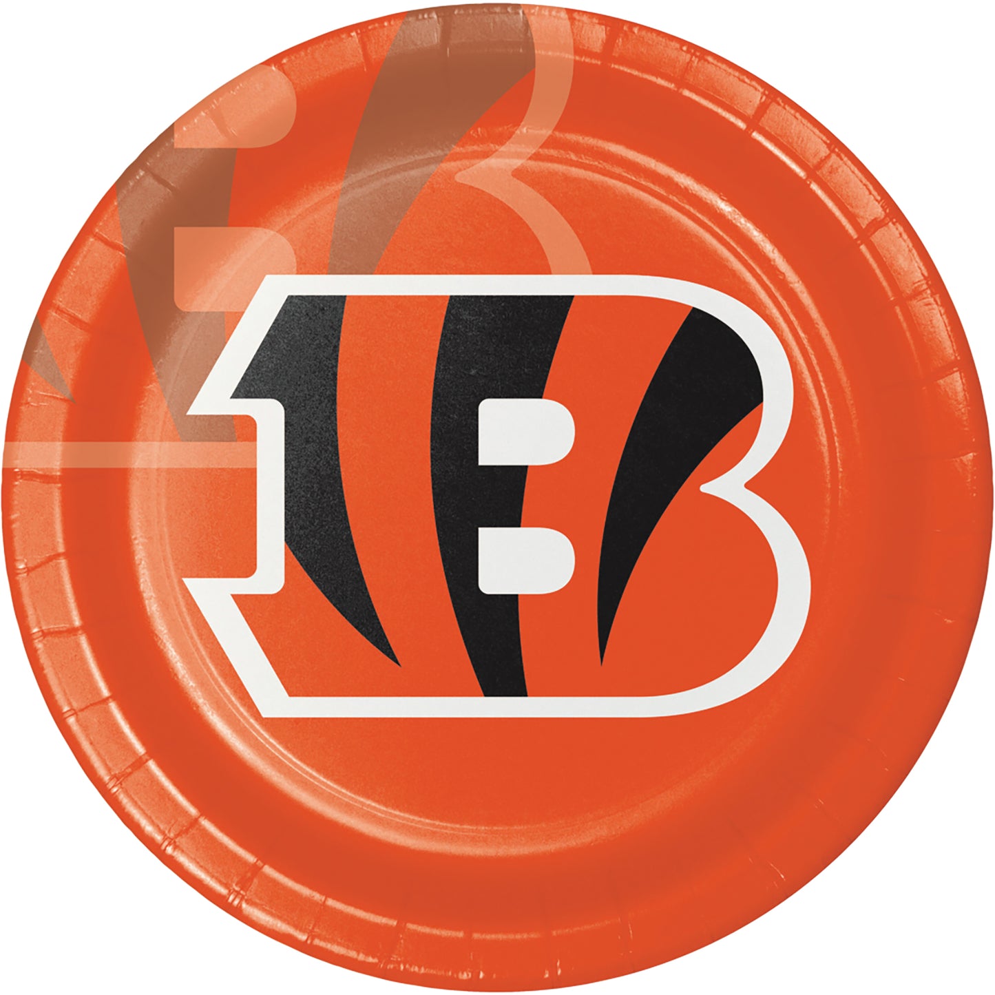 Cincinnati Bengals Dinner Plates 96 ct