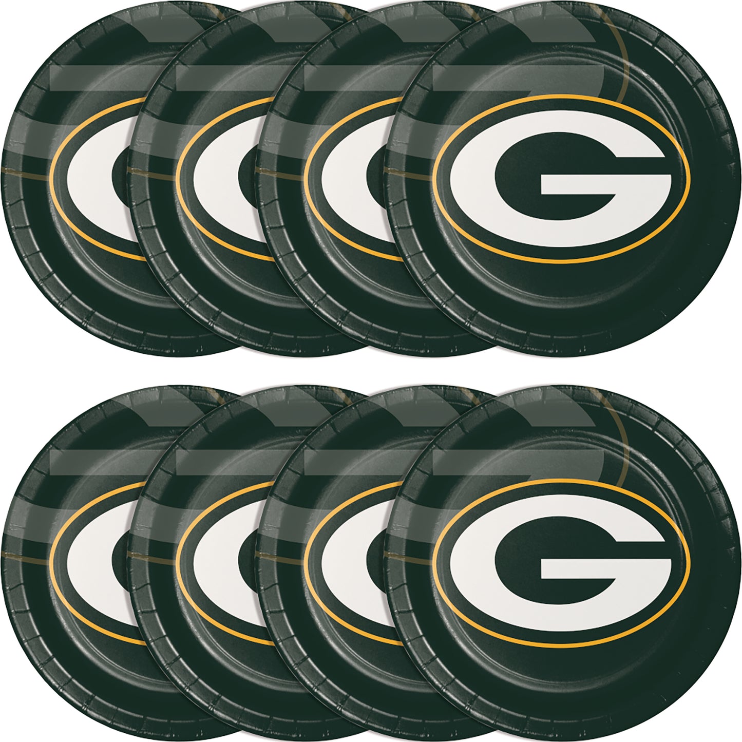 Green Bay Packers Dinner Plates 96 ct