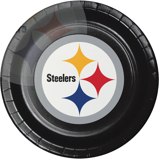 Pittsburgh Steelers Dinner Plates 96 ct