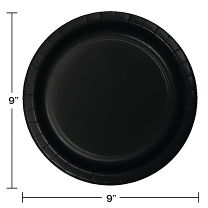 Black Velvet SturdyStyle Dinner Plates 240 ct