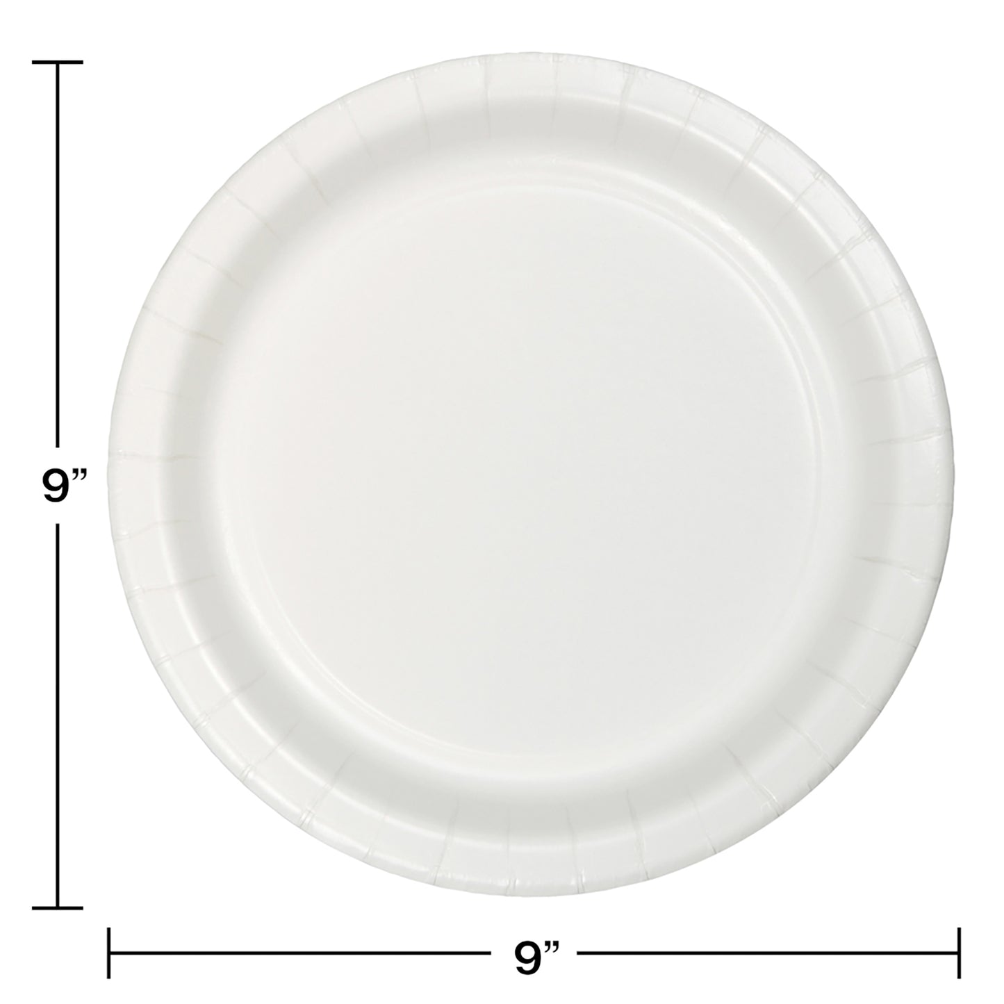 White Dinner Plates 900 ct