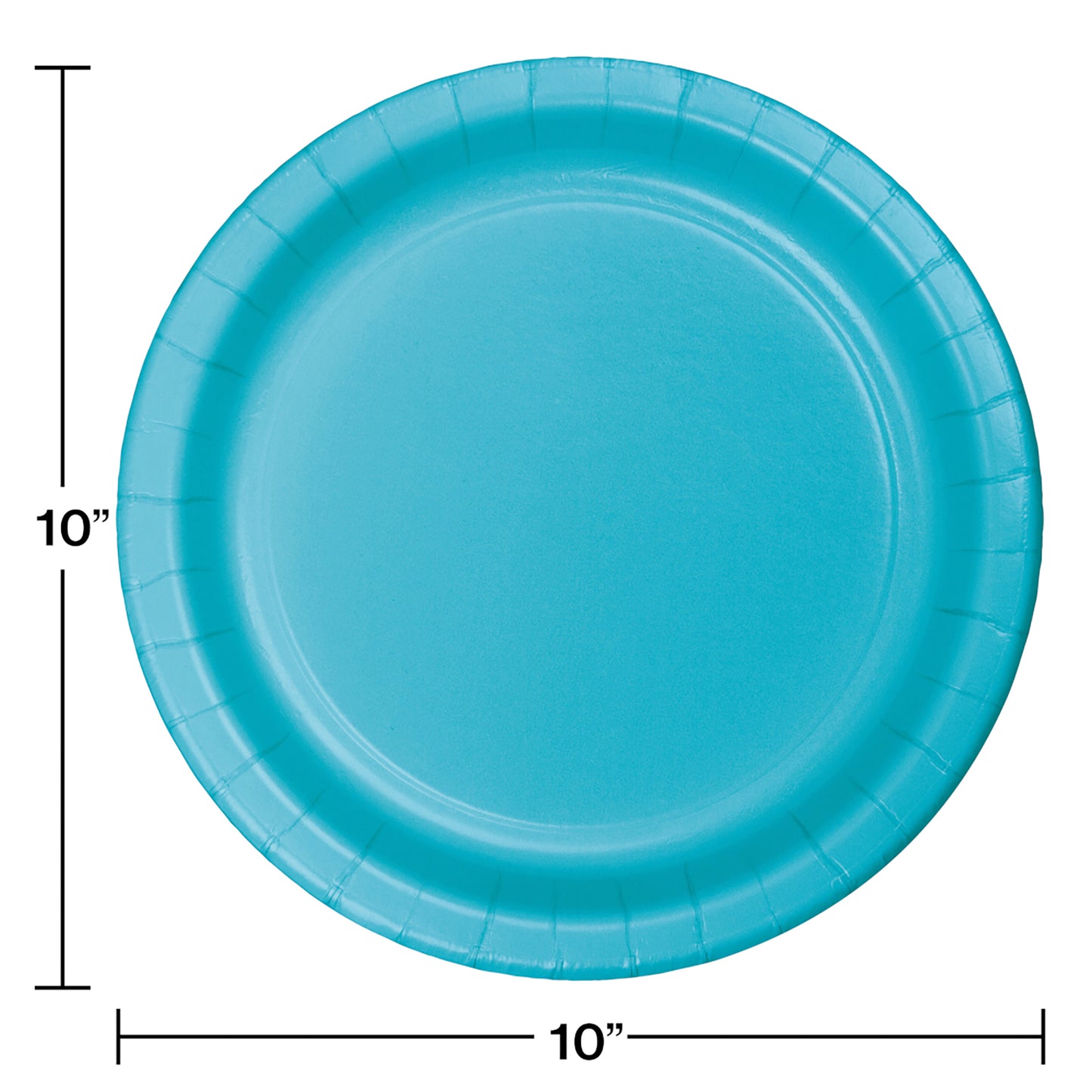 Bermuda Blue SturdyStyle Banquet Plates 240 ct