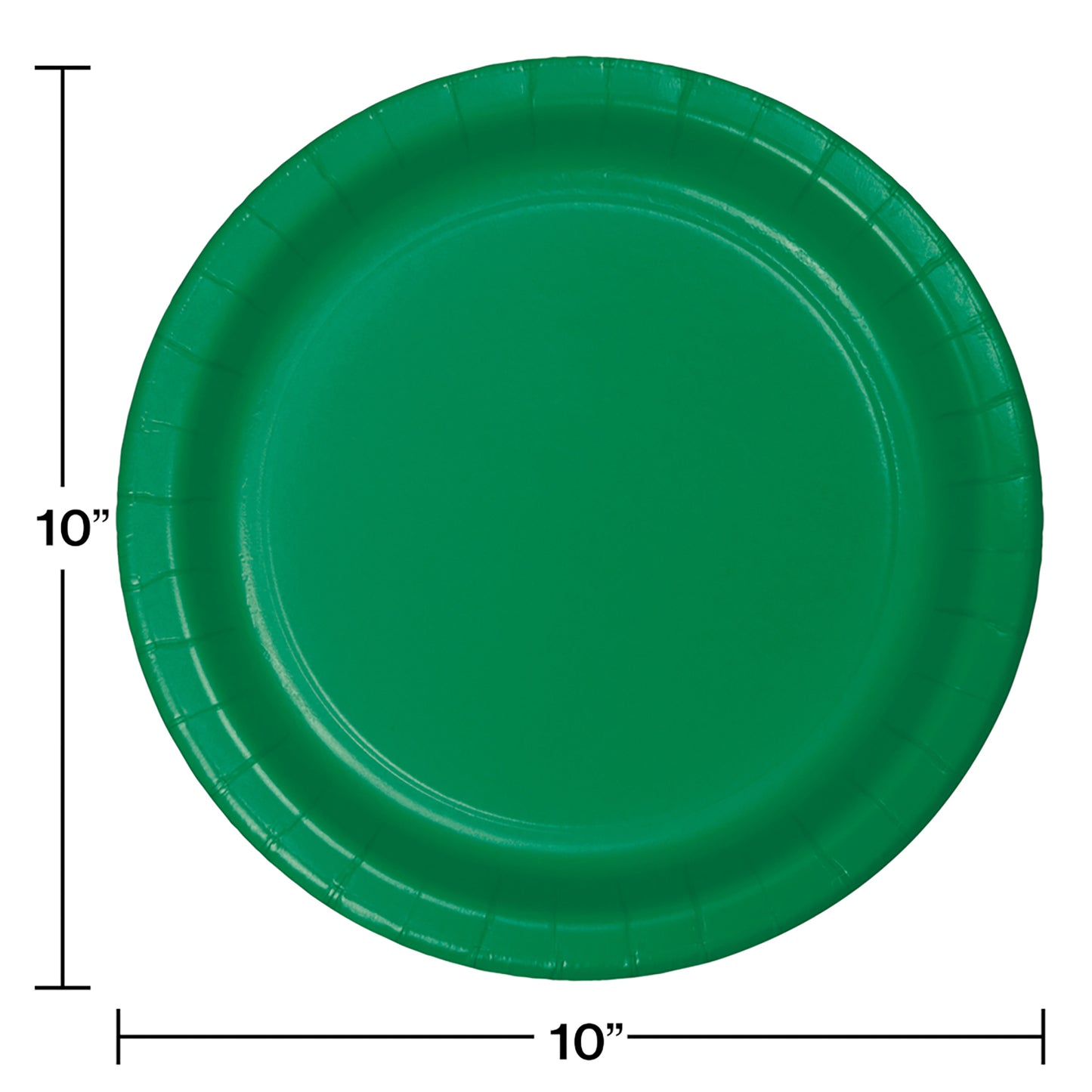 Emerald Green SturdyStyle Banquet Plates 240 ct