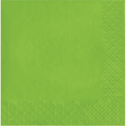 Value Friendly Fresh Lime Green Luncheon Napkins 240 ct