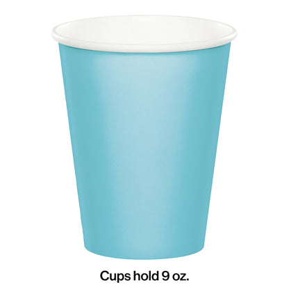 Pastel Blue 9 oz Hot & Cold Cups 240 ct