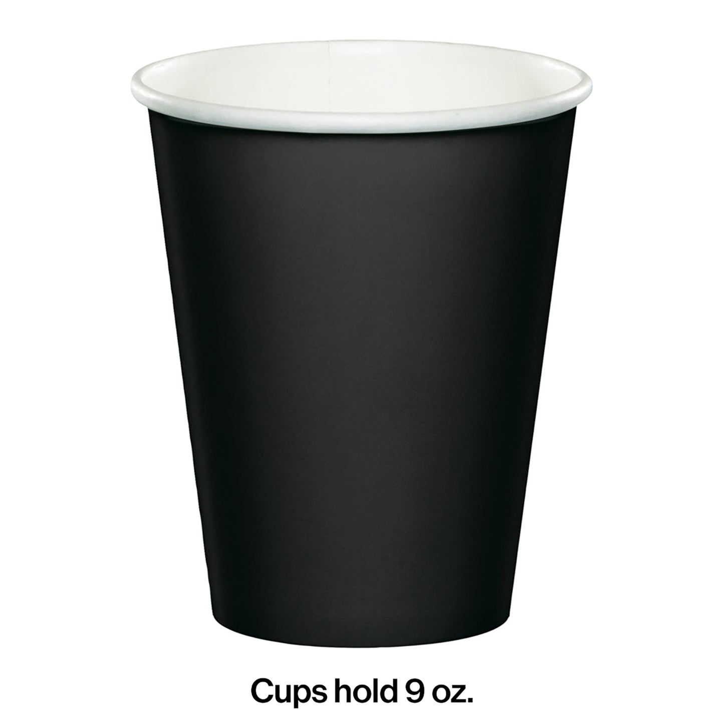 Value Friendly Black Velvet 9 oz Hot & Cold Cups 96 ct