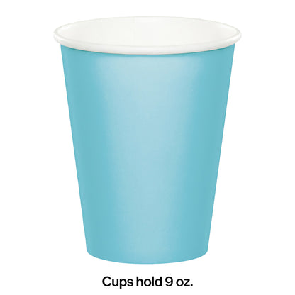 Value Friendly Pastel Blue 9 oz Hot & Cold Cups 96 ct