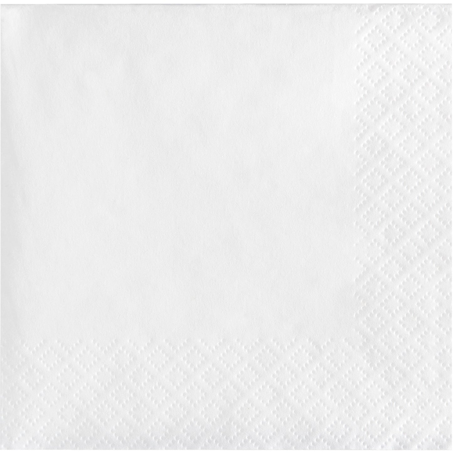 White Beverage Napkins 3-Ply 500 ct