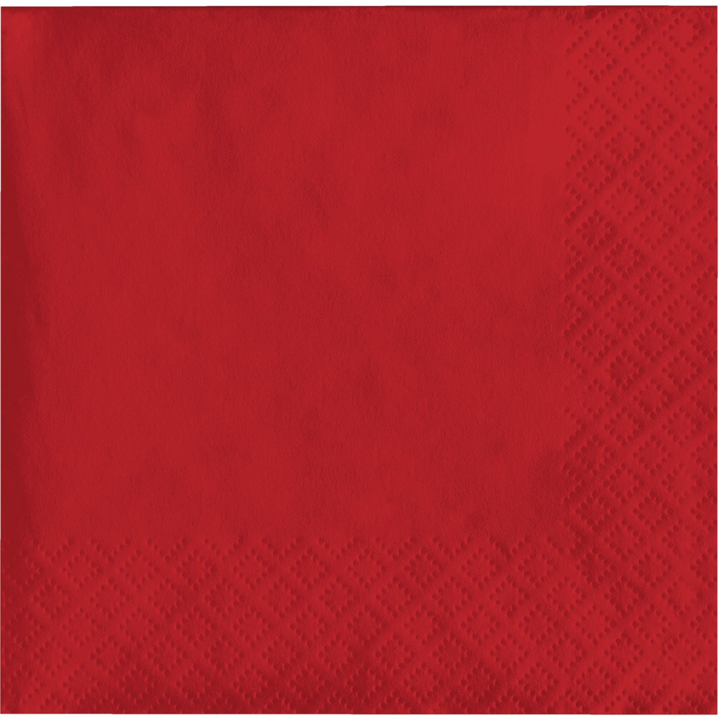 Classic Red Beverage Napkins 3-Ply 500 ct