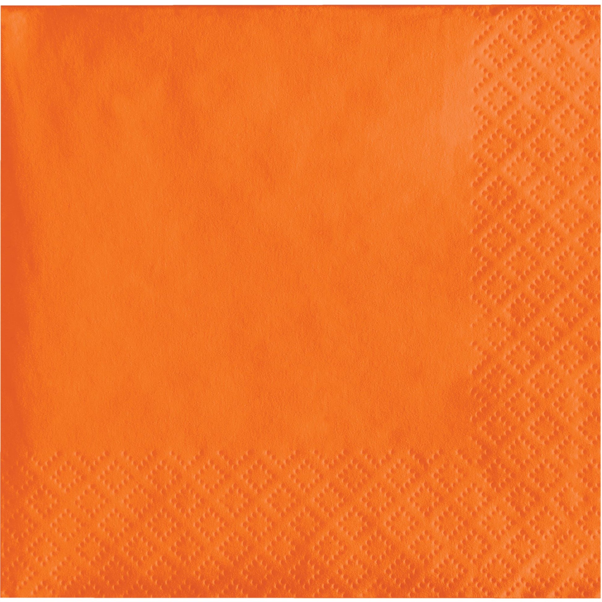 Sunkissed Orange Beverage Napkins 3-Ply 500 ct