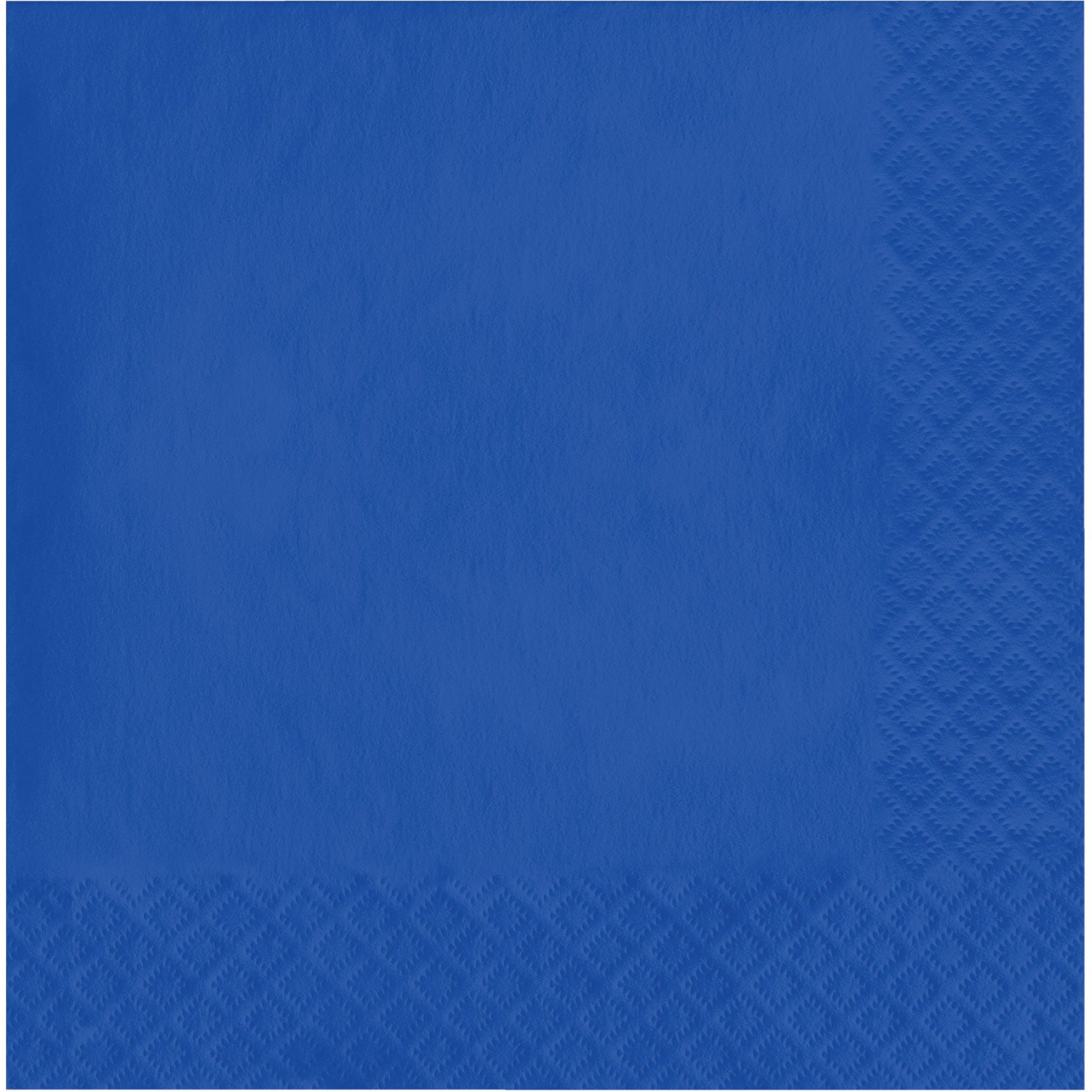 Cobalt Blue Luncheon Napkins 3-Ply 500 ct