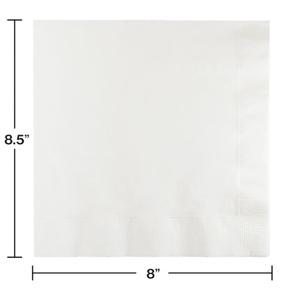 White Dinner Napkins 3-Ply 250 ct