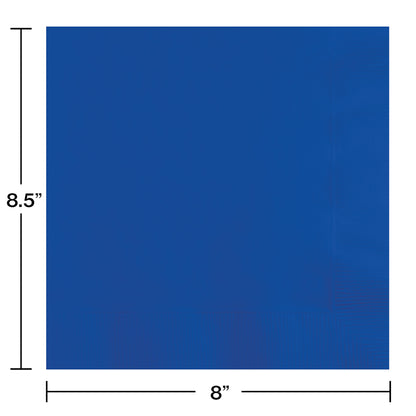 Cobalt Blue Dinner Napkins 3-Ply 250 ct