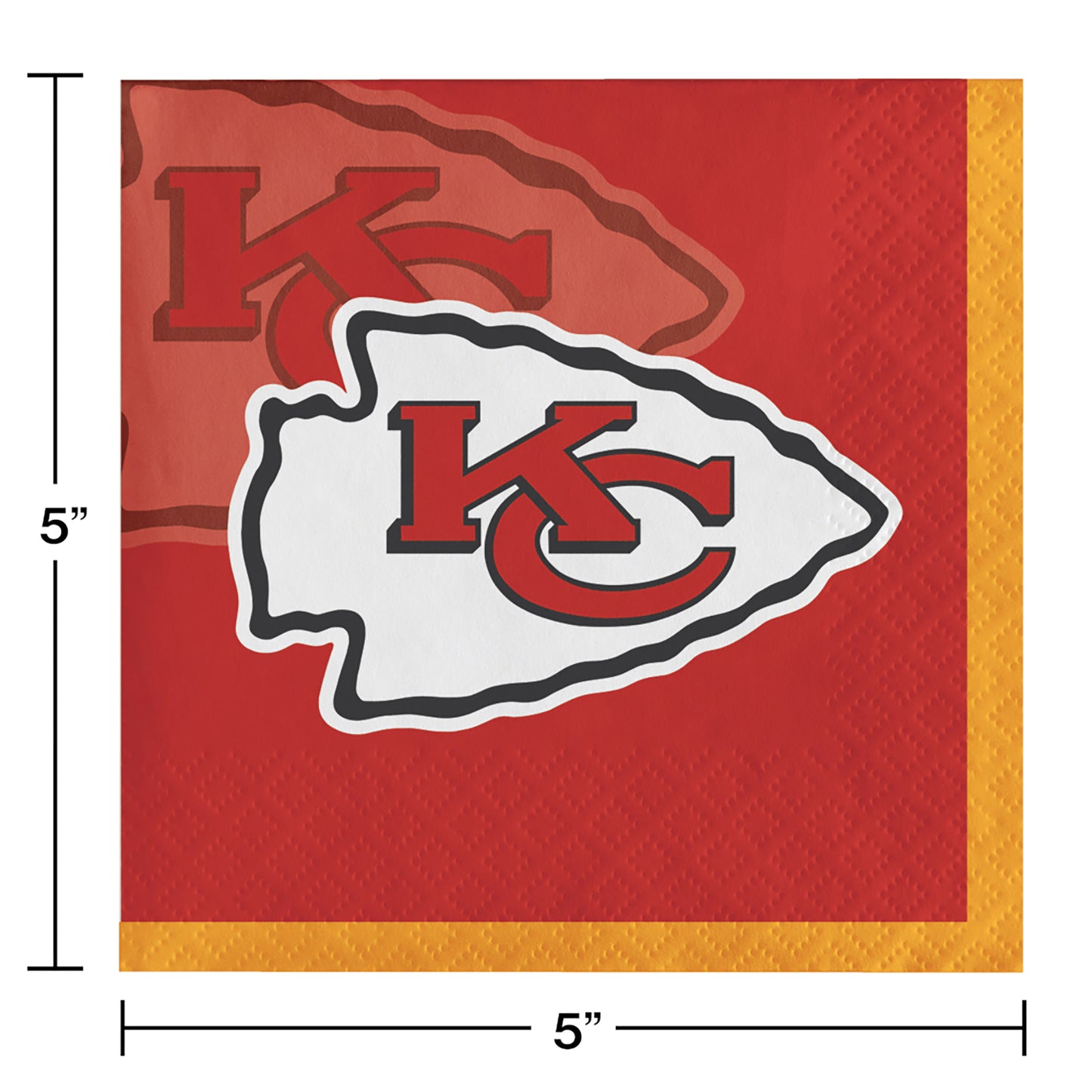 Kansas City Chiefs Beverage Napkins 192 ct