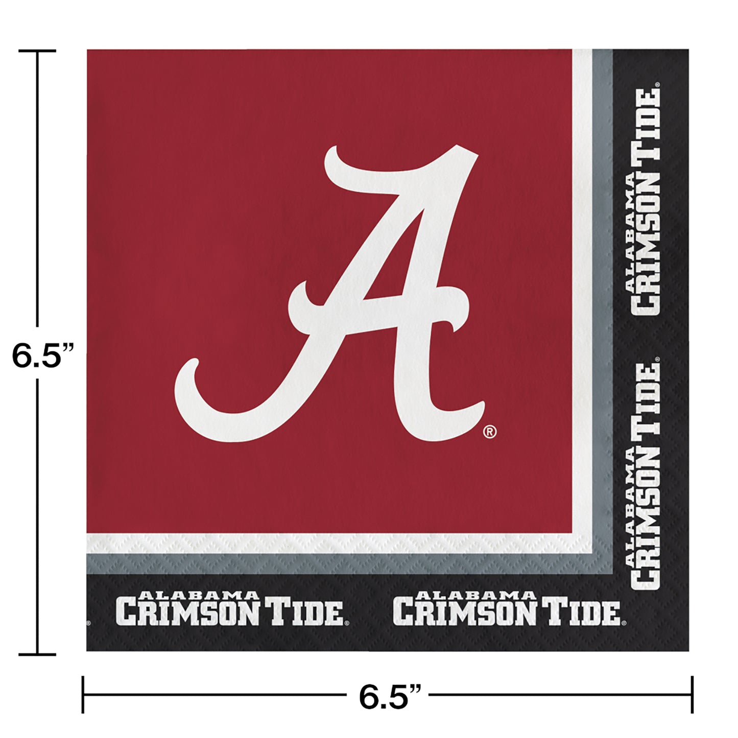 University of Alabama Luncheon Napkins 240 ct