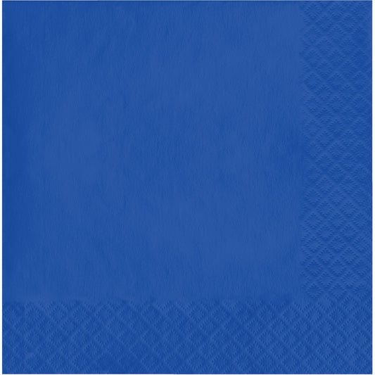 Cobalt Blue 2-Ply Luncheon Napkins 600 ct