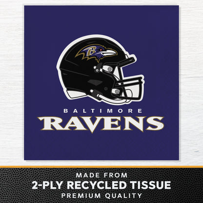 Baltimore Ravens Luncheon Napkins 192 ct