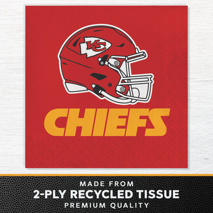 Kansas City Chiefs Luncheon Napkins 192 ct
