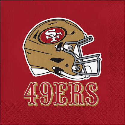 San Francisco 49ers Luncheon Napkins 192 ct