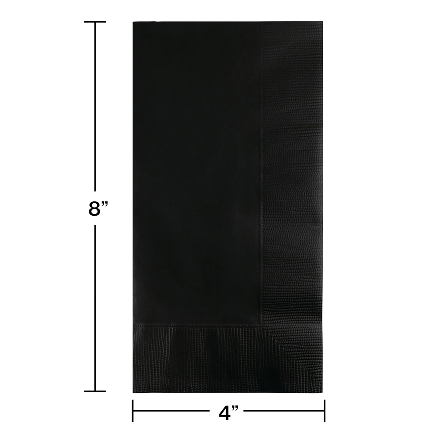 Black Velvet 2-Ply Dinner Napkins 600 ct
