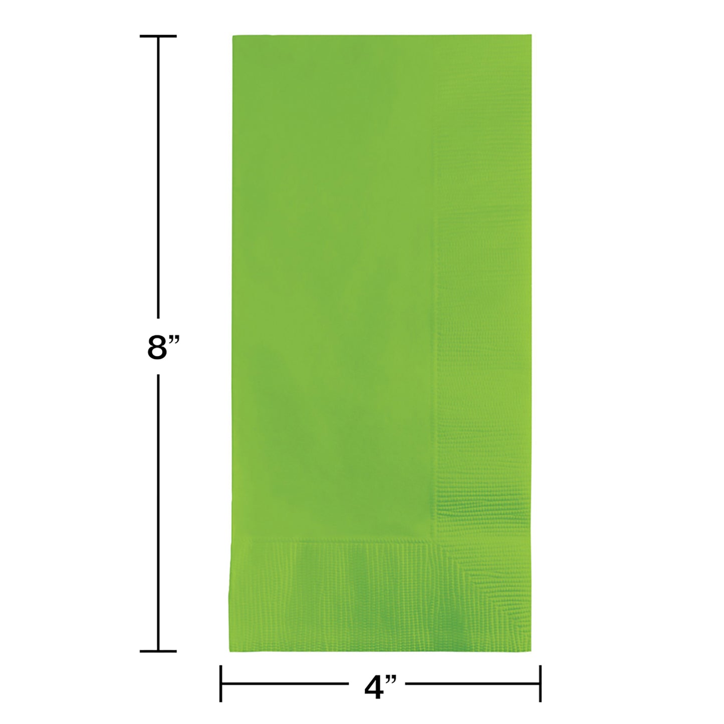 Fresh Lime 2-Ply Dinner Napkins 600 ct