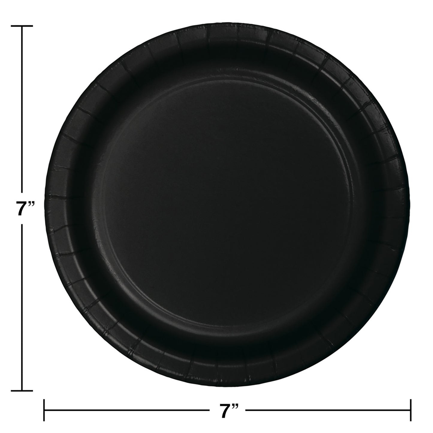 Black Velvet Dessert Plates 900 ct