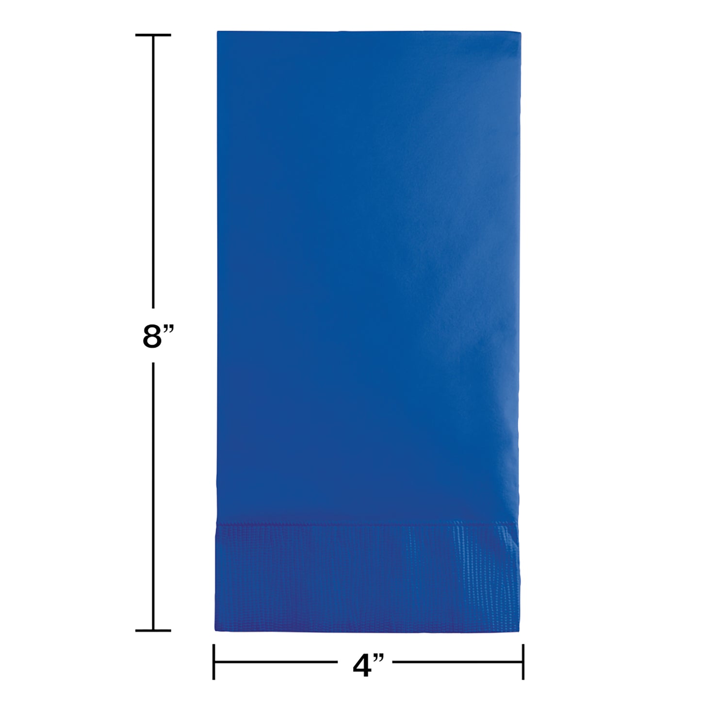 Cobalt Blue Guest Towels 3-Ply 192 ct