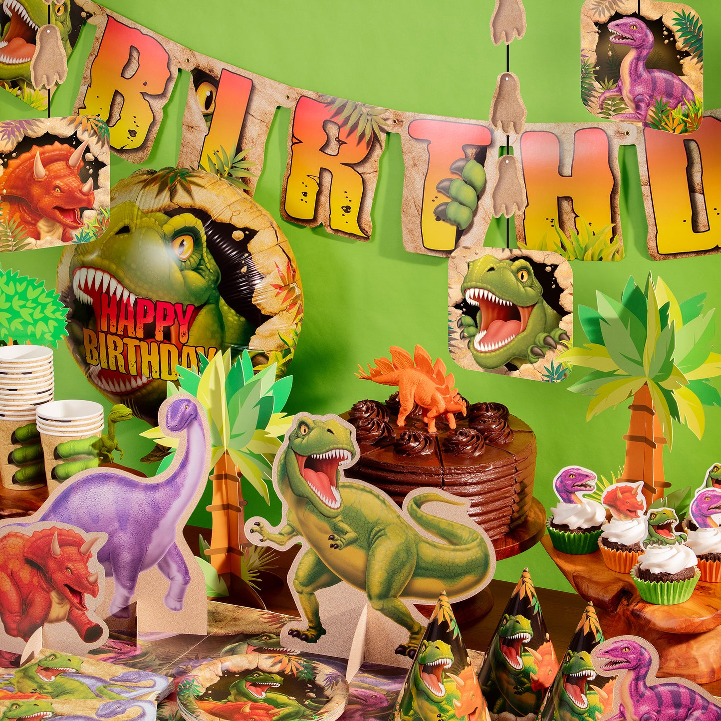 Dino Blast Banners 12 ct