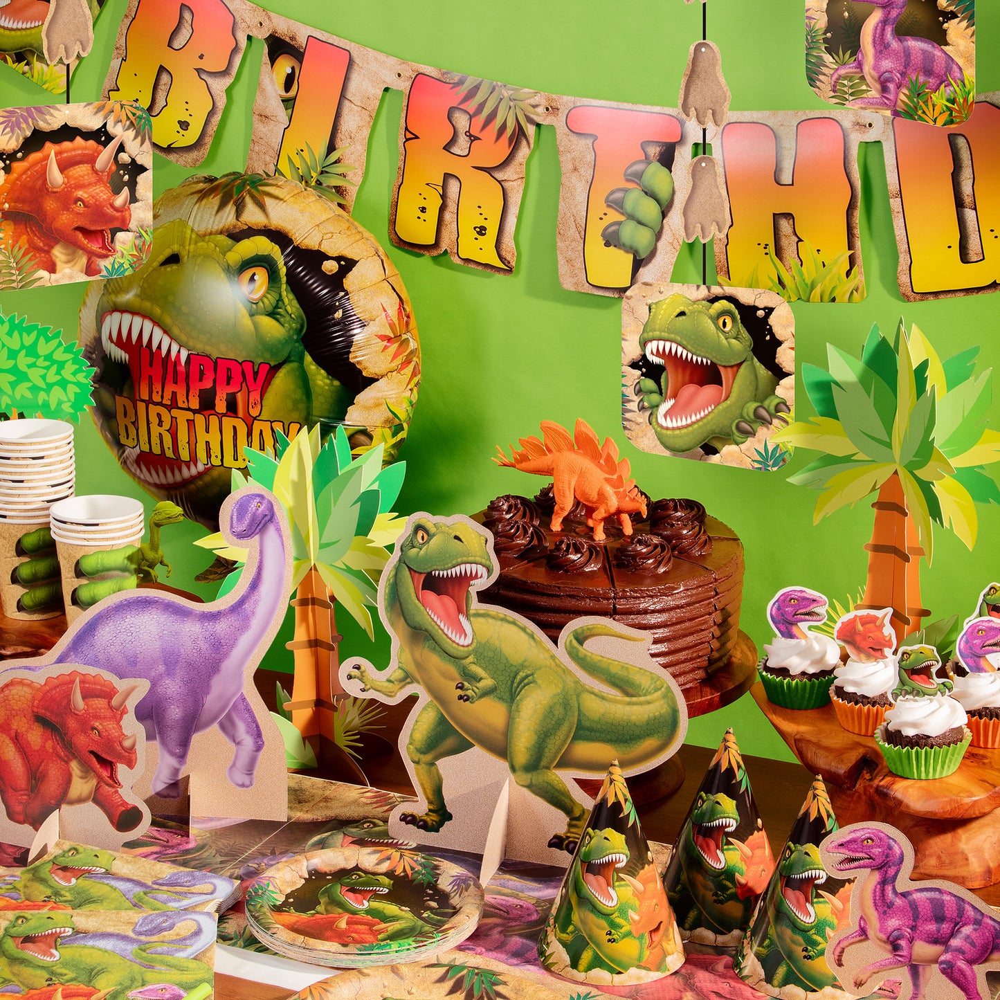 Dino Blast Cupcake Toppers 144 ct