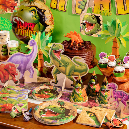 Dino Blast Dinner Plates 96 ct