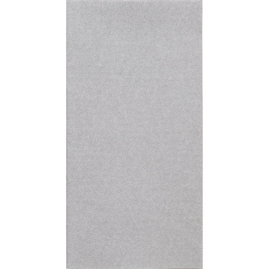 Gray dinner napkin on a white background