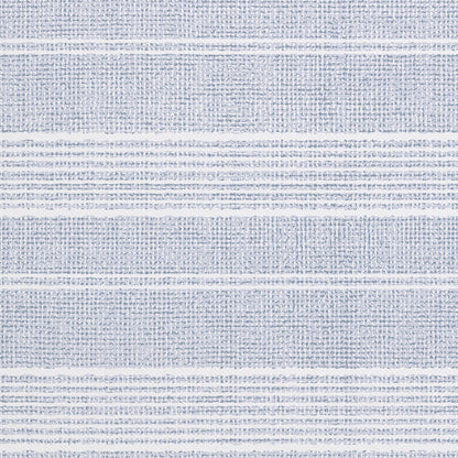 Textured blue and gray patterned flat pack dinner napkin