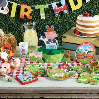 Farm Animals Paper Cups 96 ct