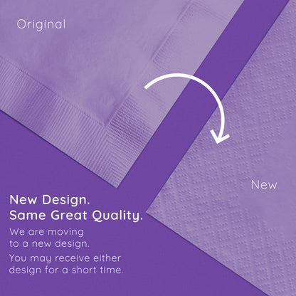 Luscious Lavender 2-Ply Luncheon Napkins 600 ct Emboss Callout Image