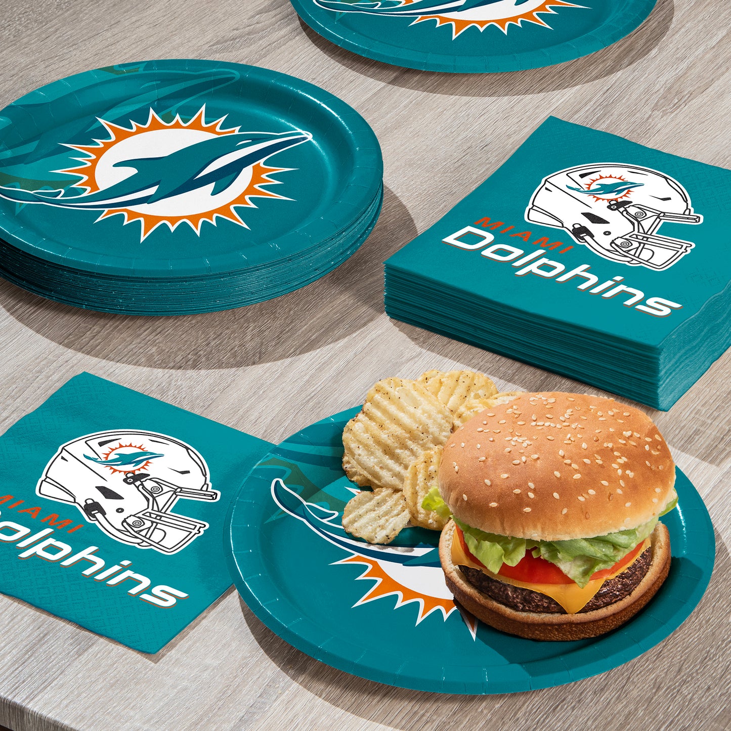 Miami Dolphins Luncheon Napkins 192 ct