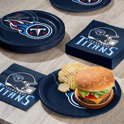 Tennessee Titans Dinner Plates 96 ct