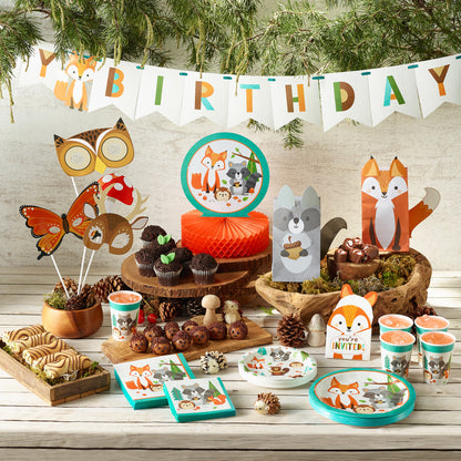 Wild One Woodland Centerpieces 6 ct