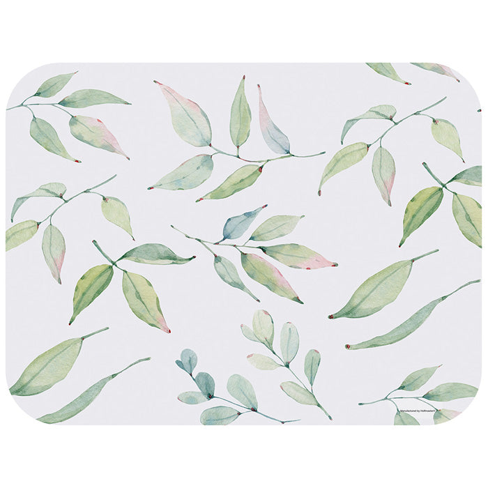 12.75" x 16.75" Watercolor Leaves Paper Traymats 1000 ct