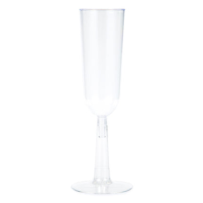 7 oz Plastic Champagne Flutes 48 ct