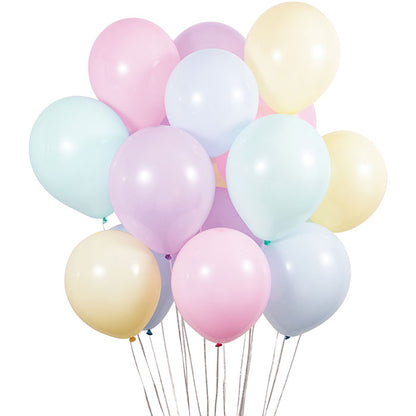 Assorted Pastel Balloon Bunch 180 ct