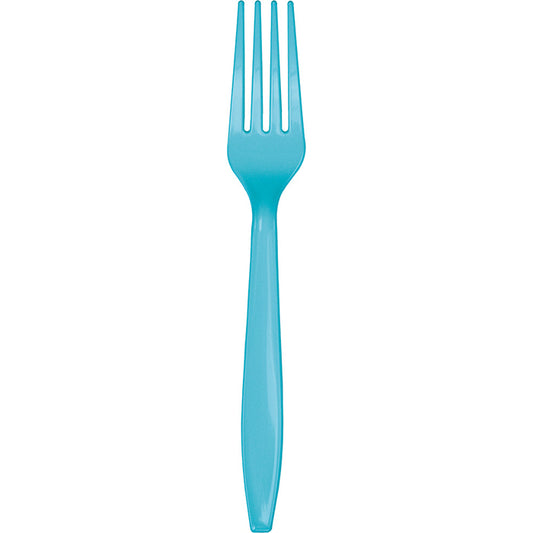 Bermuda Blue Plastic Forks 288 ct