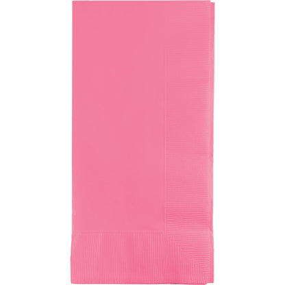 Candy Pink 2-Ply Dinner Napkins 600 ct