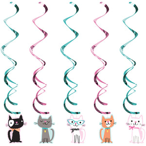 Cat Party Dizzy Danglers 30 ct
