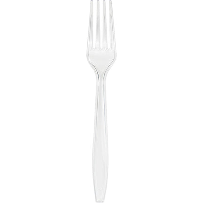 Clear Bulk Plastic Forks 600 ct