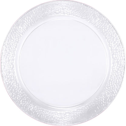 Clear Pebble Plastic Trays 24 ct